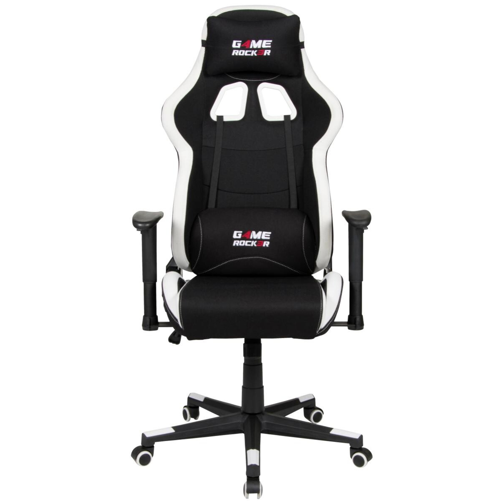 Gaming-Sessel Game Rocker schwarz weiß