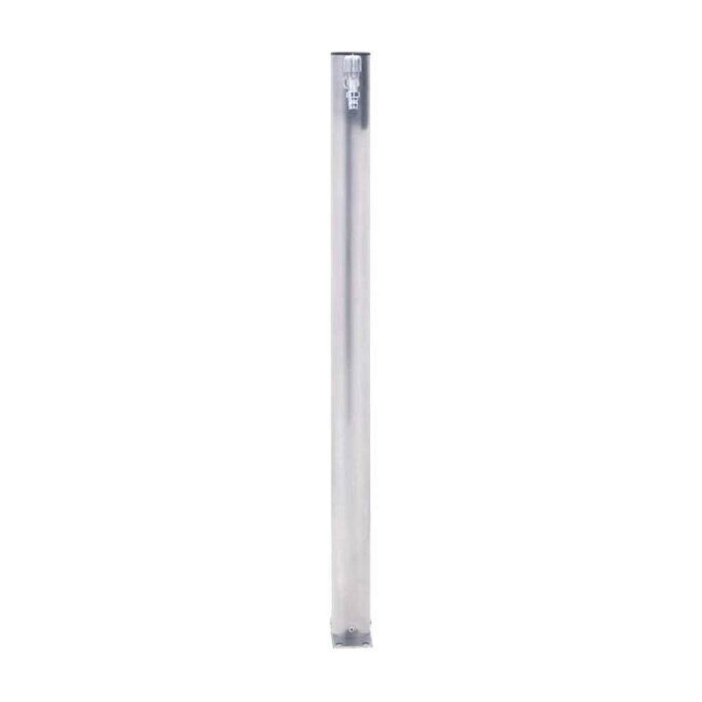 vidaXL Wassersäule silber
