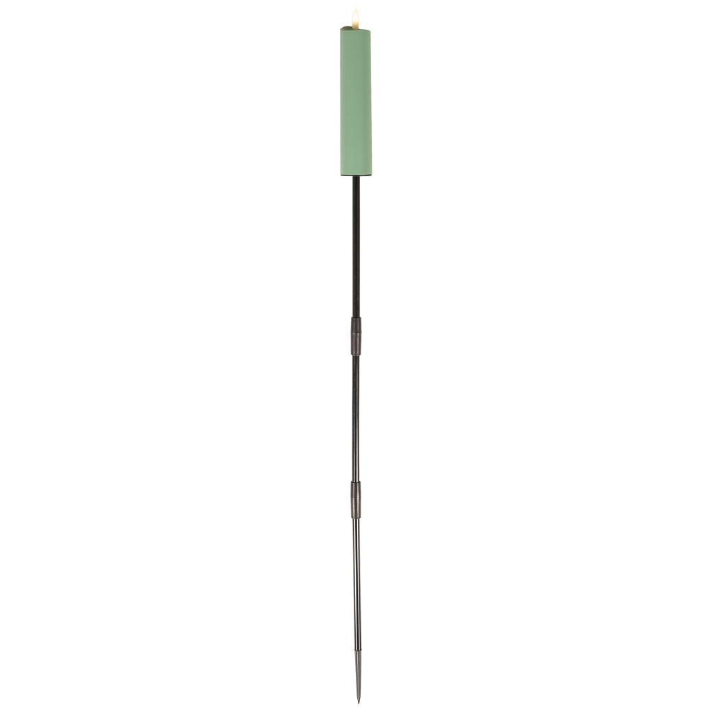LED-Kerze grün H: ca. 88 cm
