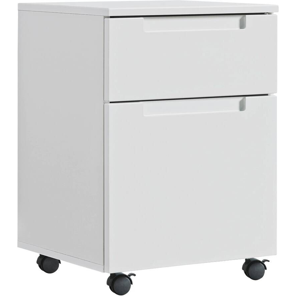 Rollcontainer Mailand weiß B/H/T: ca. 42x60x42 cm