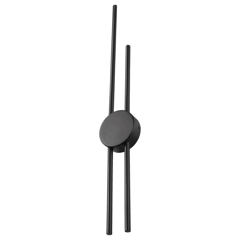Lamkur LED-Wandleuchte LANA 47461 schwarz Metall H/L: ca. 80x12 cm 1 Brennstellen