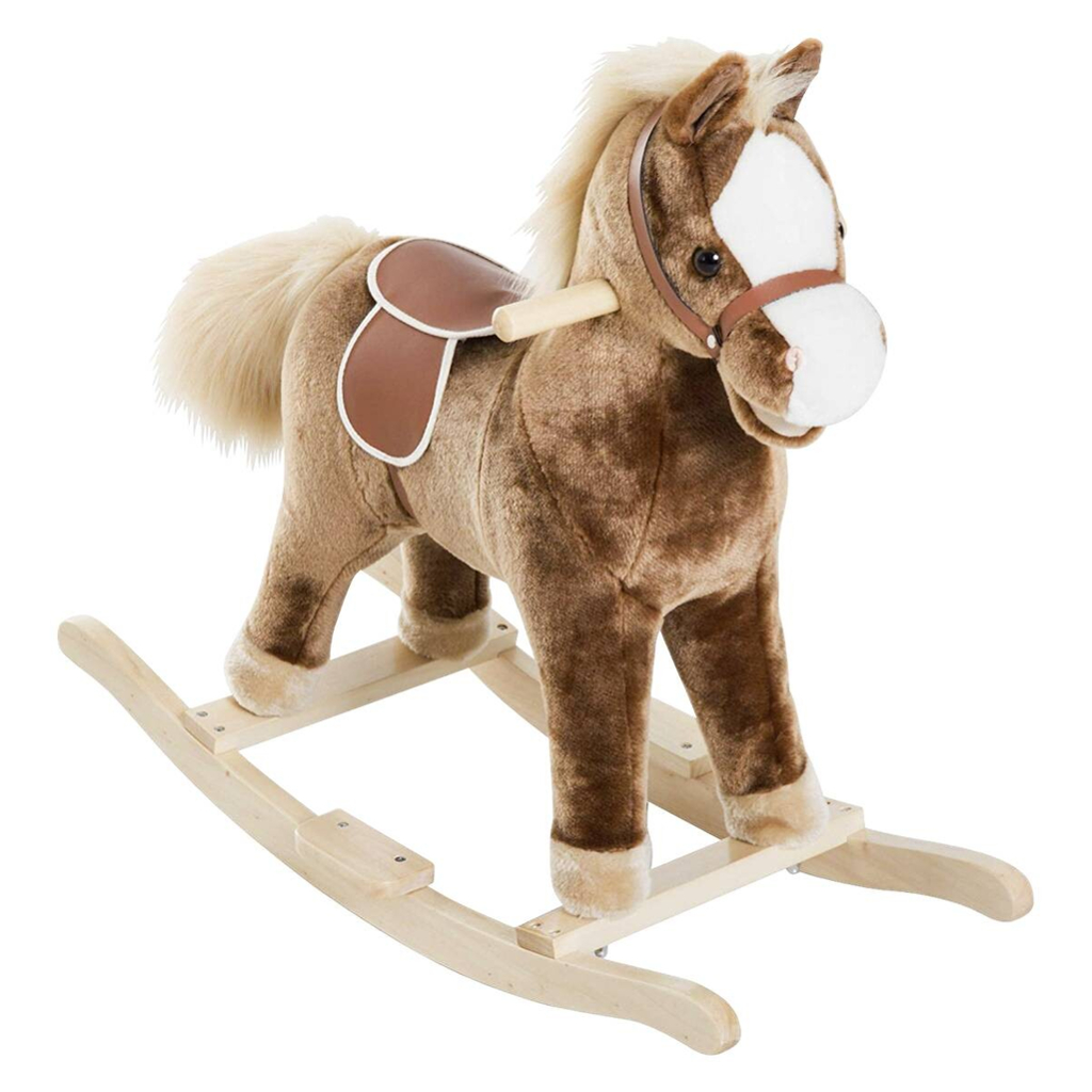 HOMCOM Kinder-Schaukelpferd B/H/L: ca. 33x62x74 cm