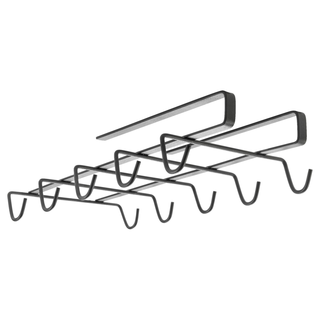 Metaltex Tassen/Becherhalter mattschwarz Metall B/H/L: ca. 14x6x28 cm