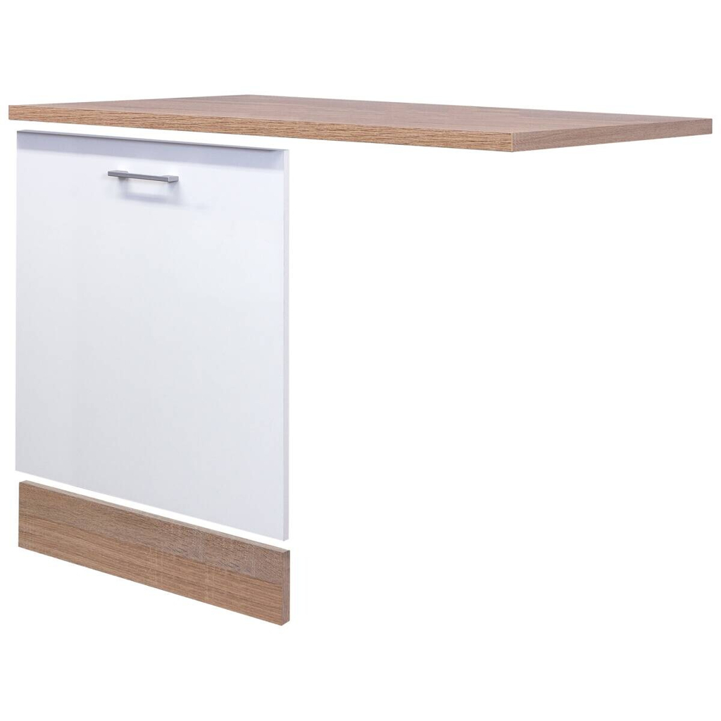 Geschirrspüler- Frontset Samoa weiß Eiche Nachbildung B/H/T: ca. 110x85x60 cm