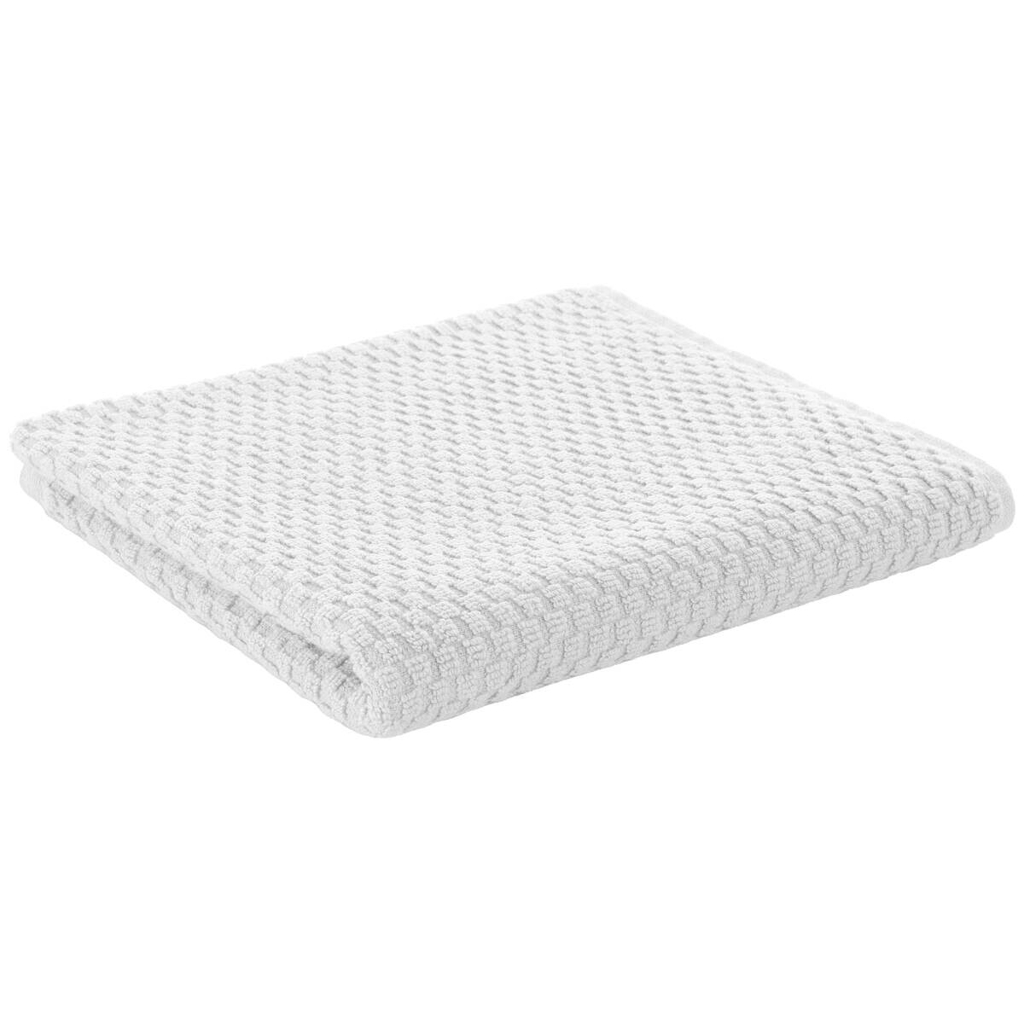 POCOline Handtuch Popcorn weiß Baumwolle B/L: ca. 50x100 cm