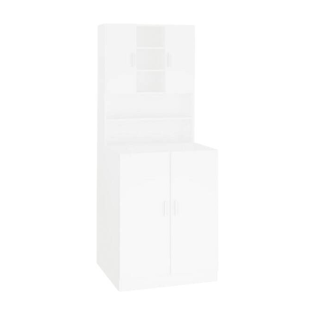 vidaXL Waschmaschinenschrank weiß B/H/T: ca. 71x181,5x71,5 cm