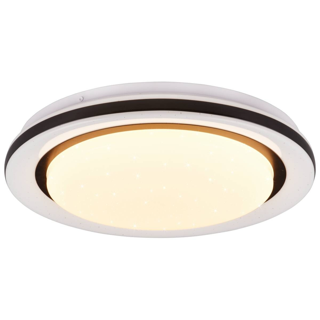 Reality LED-Deckenleuchte R67244000 Cartida weiß Kunststoff H/D: ca. 7x38 cm 1 Brennstellen