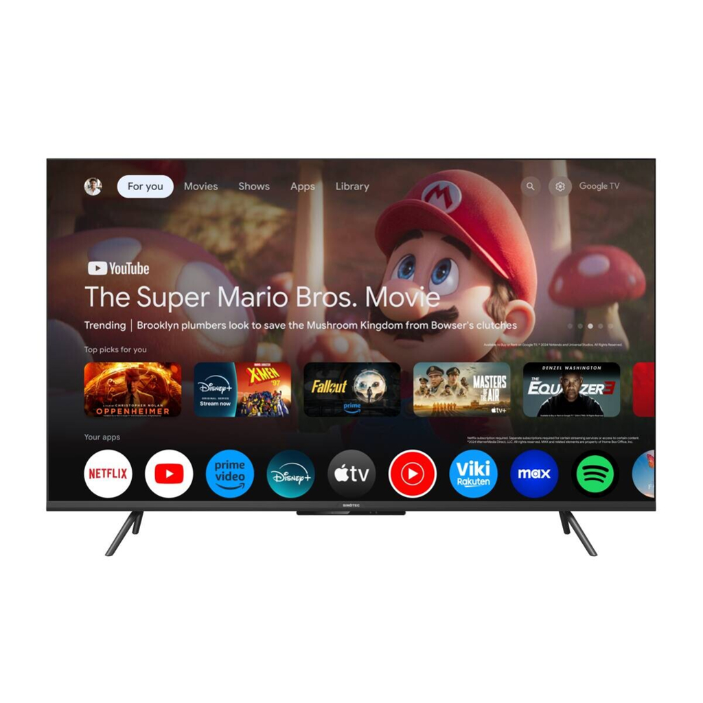 Sinotec Mini-LED-Fernseher 55X6500H B/H: ca. 123x79 cm
