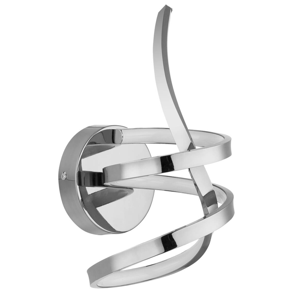 GLOBO Deckenleuchte Opal Chrom Aluminium Metall H: ca. 35 cm 1 Brennstellen
