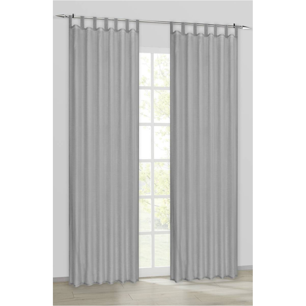 ACUS design collection Kombivorhang Pearl grau B/L: ca. 135x245 cm