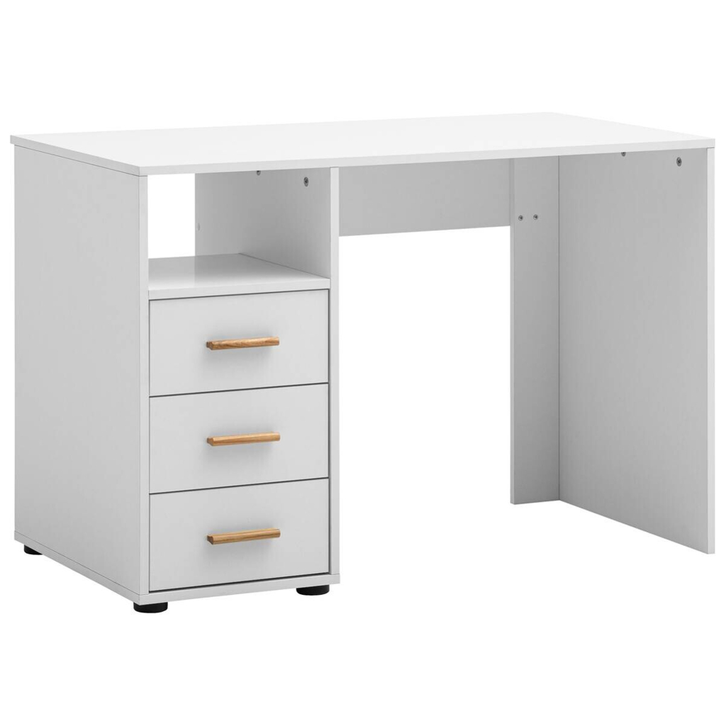 Schreibtisch Torge weiß matt B/H/T: ca. 109x74x58 cm