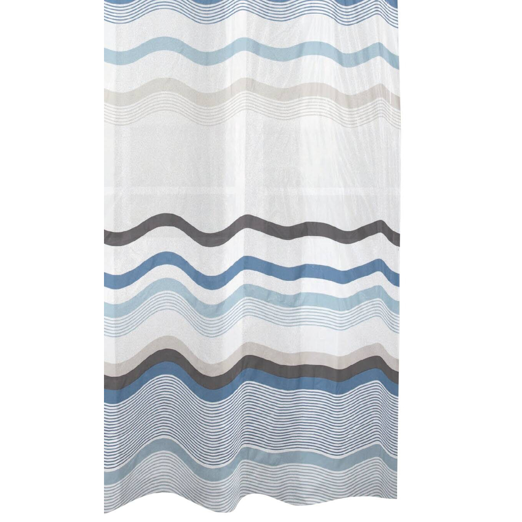 Acus Duschvorhang Wave Polyethylen (recycelt) B/L: ca. 180x200 cm