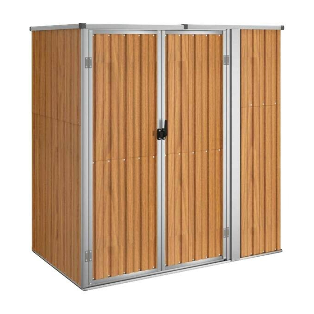 vidaXL Geräteschuppen braun B/H/T: ca. 161x161x89 cm