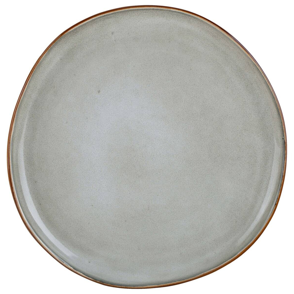 Essteller beige Steinzeug D: ca. 26,6 cm