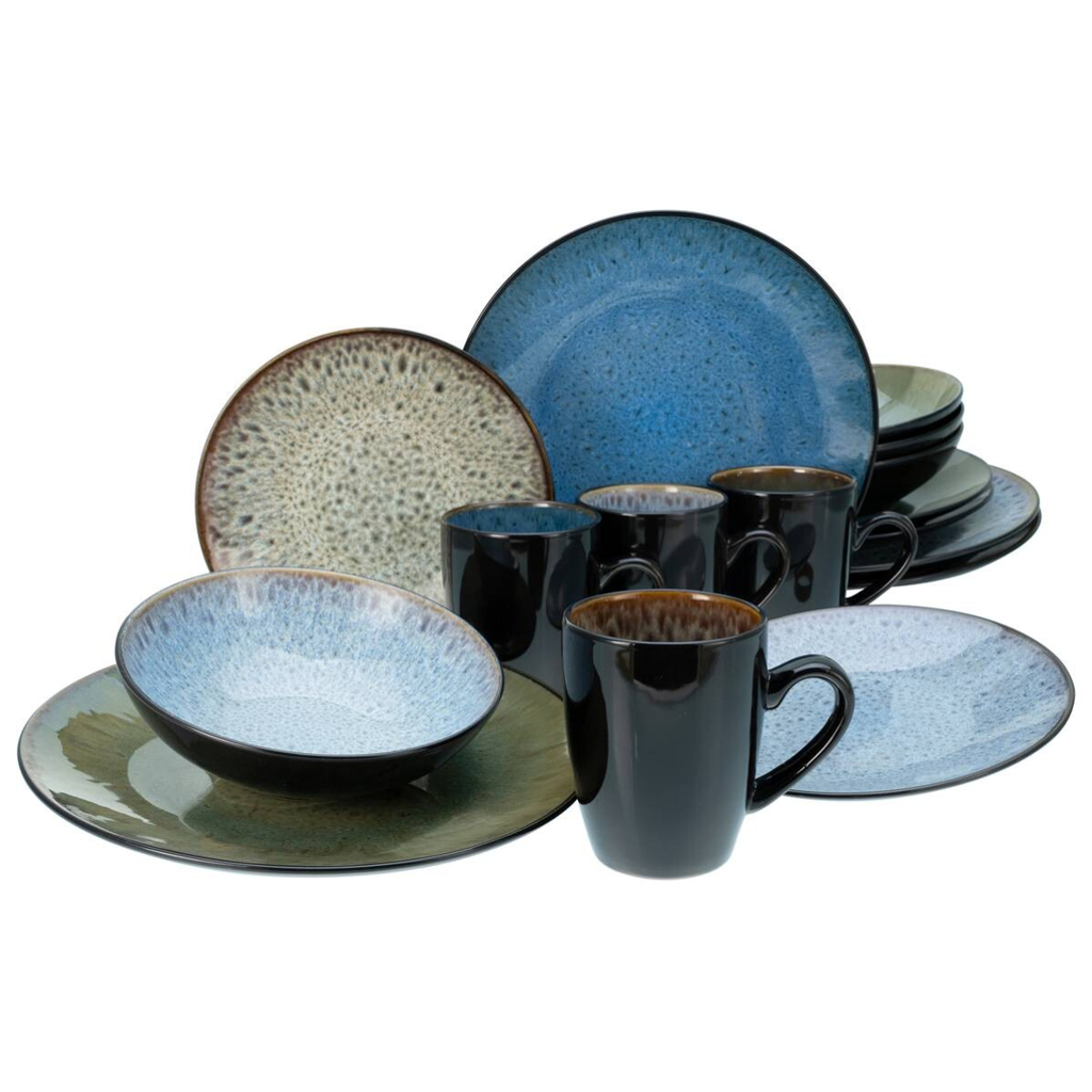 CreaTable Kombiservice Bali multicolor Keramik 16 tlg.