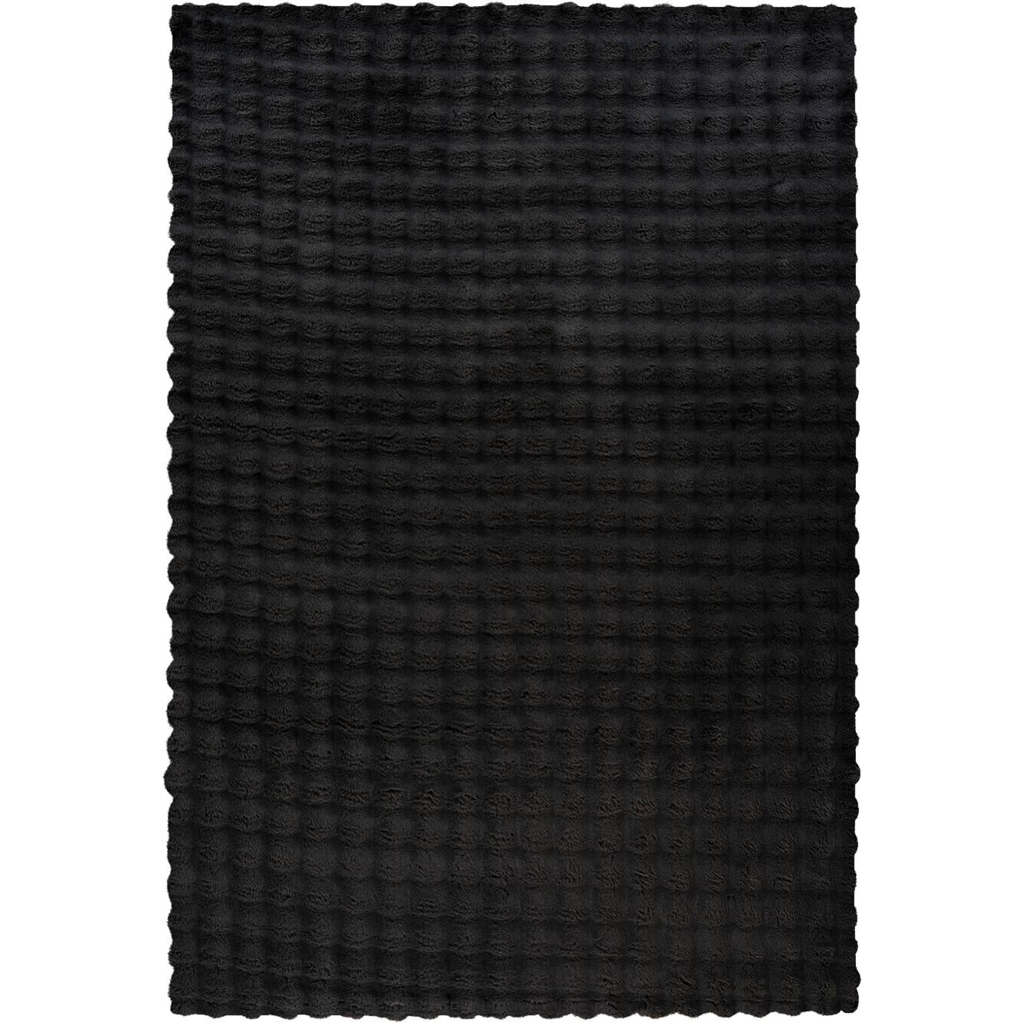Padiro Hochflorteppich Hailey 125 schwarz B/H/L: ca. 160x3x230 cm