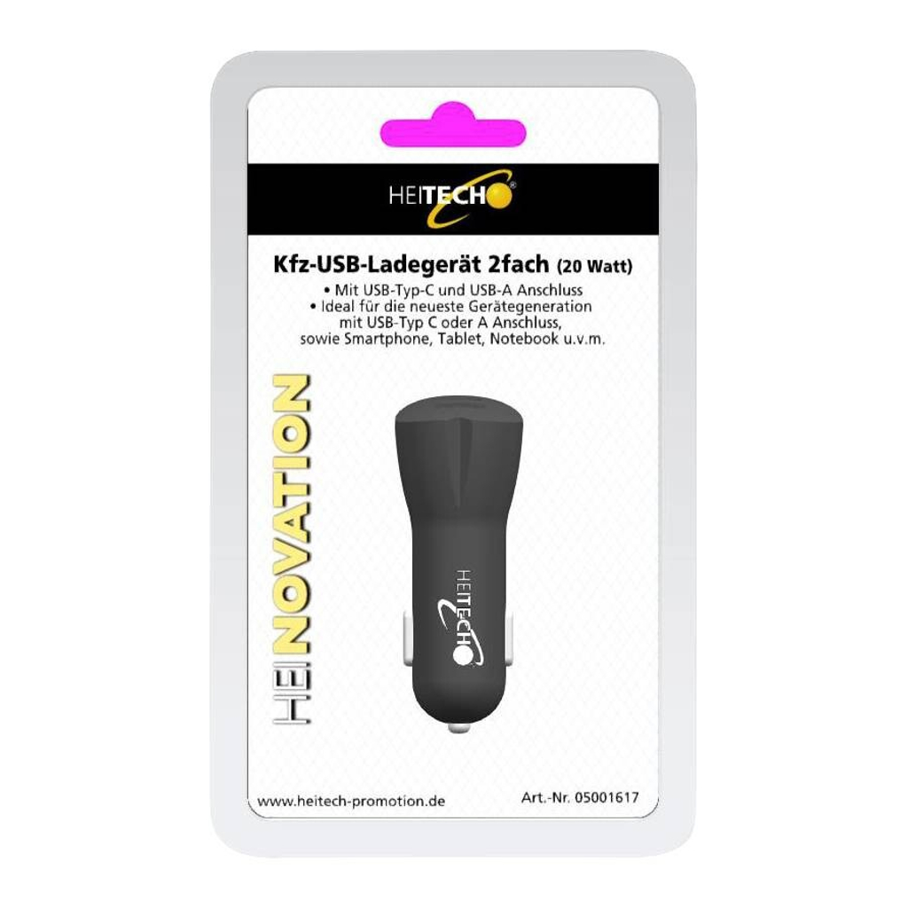 Heitech Ladegerät 05001617 schwarz