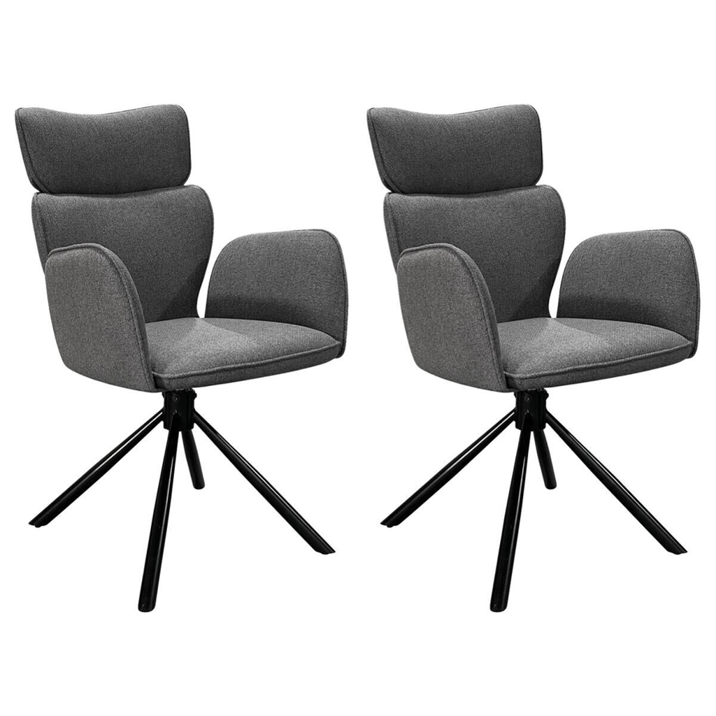 Stuhl SEATTLE 2er-Set. B/H/T: ca. 60x93x61 cm