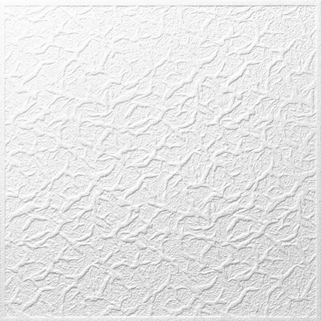 Deckenplatte weiß B/L/S: ca. 50x50x0,6 cm