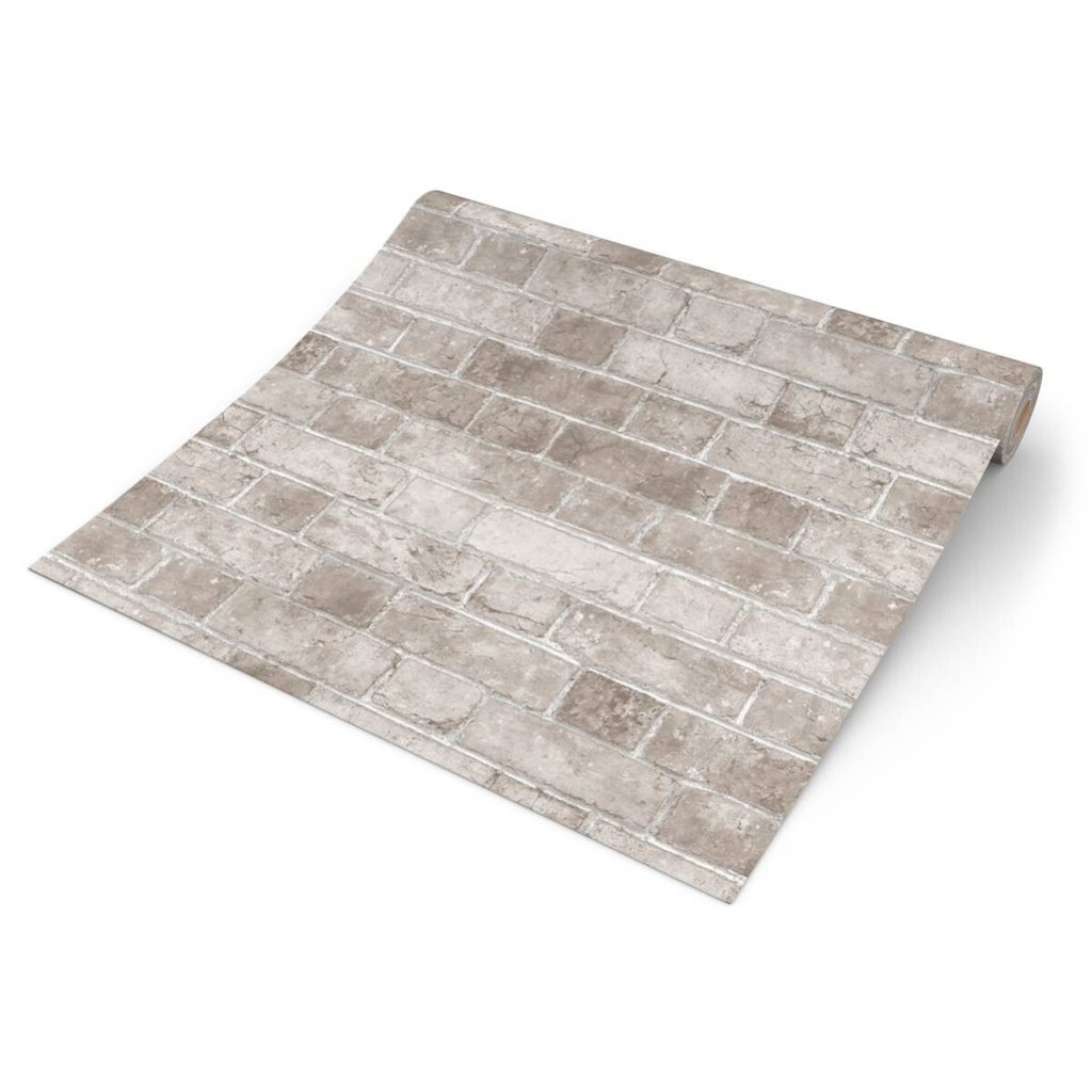 UGEPA Papiertapete Steinoptik beige B/L: ca. 53x1005 cm