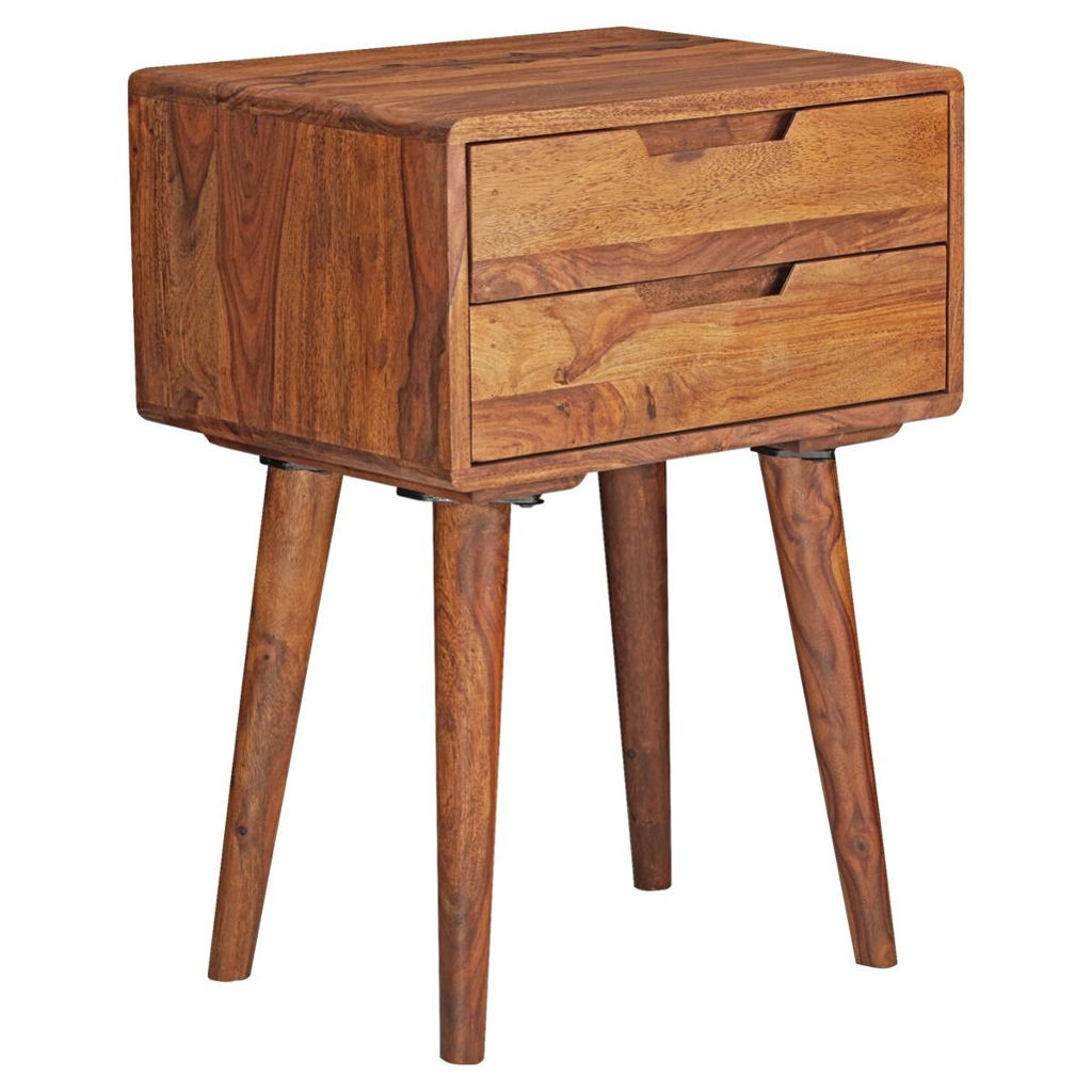 Nachtkonsole braun B/H/T: ca. 47x66x36 cm