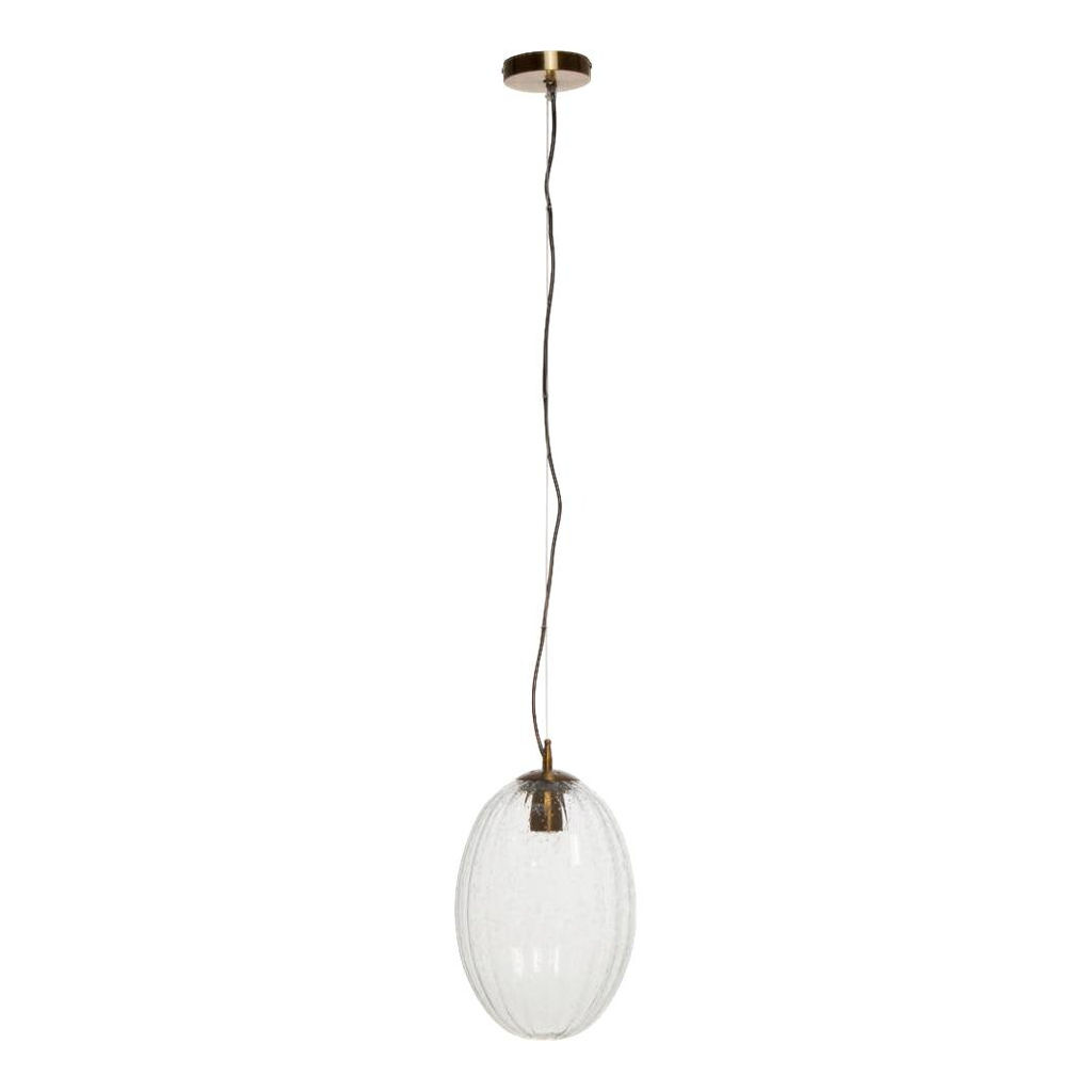 Kayoom Pendelleuchte Virgina 125 klar Glas B/H/L: ca. 23x36x23 cm E27 1 Brennstellen