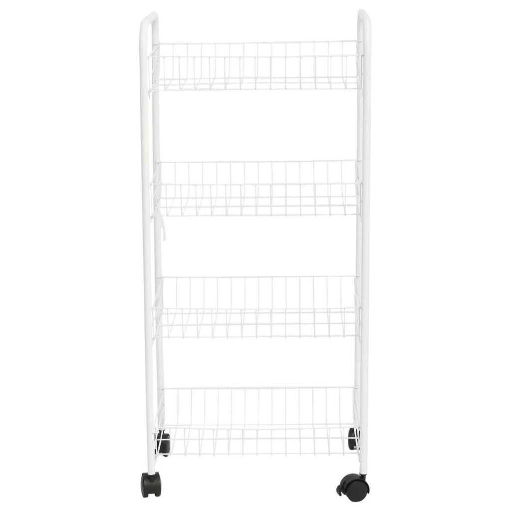 POCOline Allzweckwagen weiß Stahl B/H/L: ca. 26,5x87,5x40,5 cm