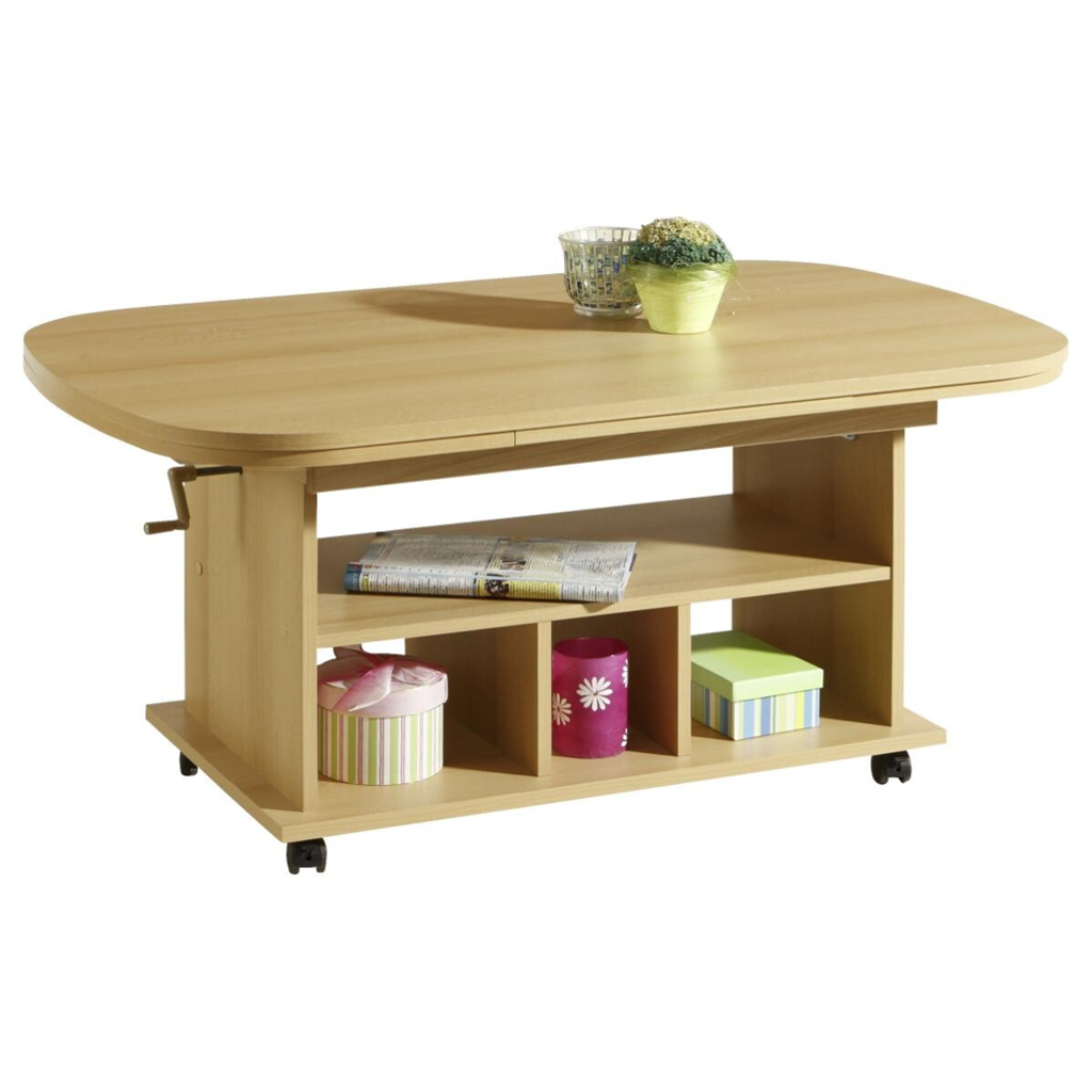 Couchtisch Babsi III buche Nachbildung B/H/T: ca. 107x53x67 cm