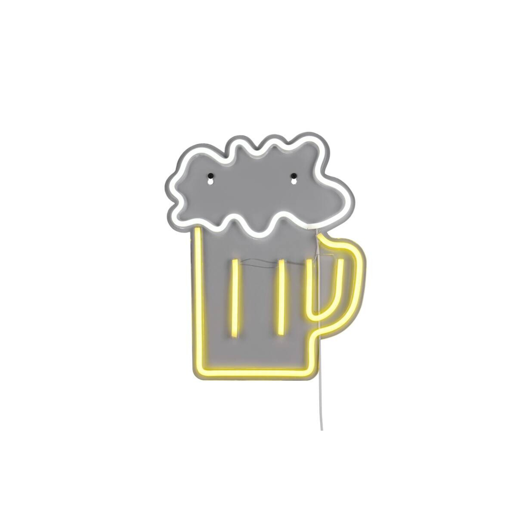 Reality LED-Wandleuchte Beer B/L: ca. 29,5x36 cm