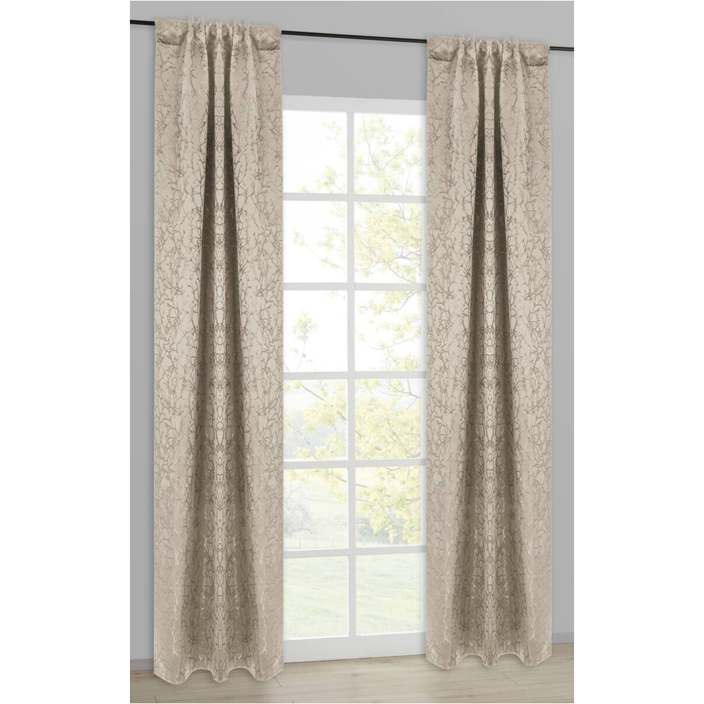 Kombivorhang Filipa beige B/L: ca. 140x245 cm