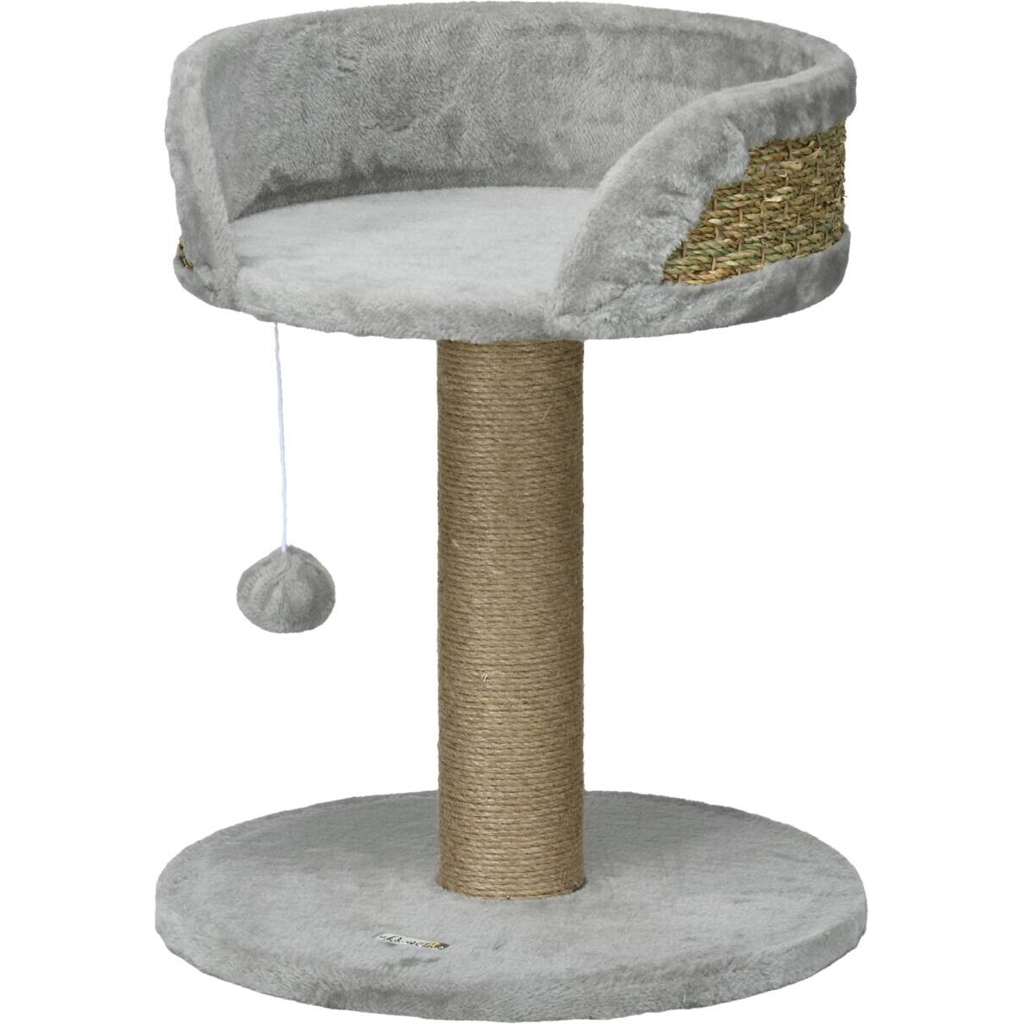 PawHut Kratzbaum grau Spanplatte B/H/L: ca. 40x49x40 cm