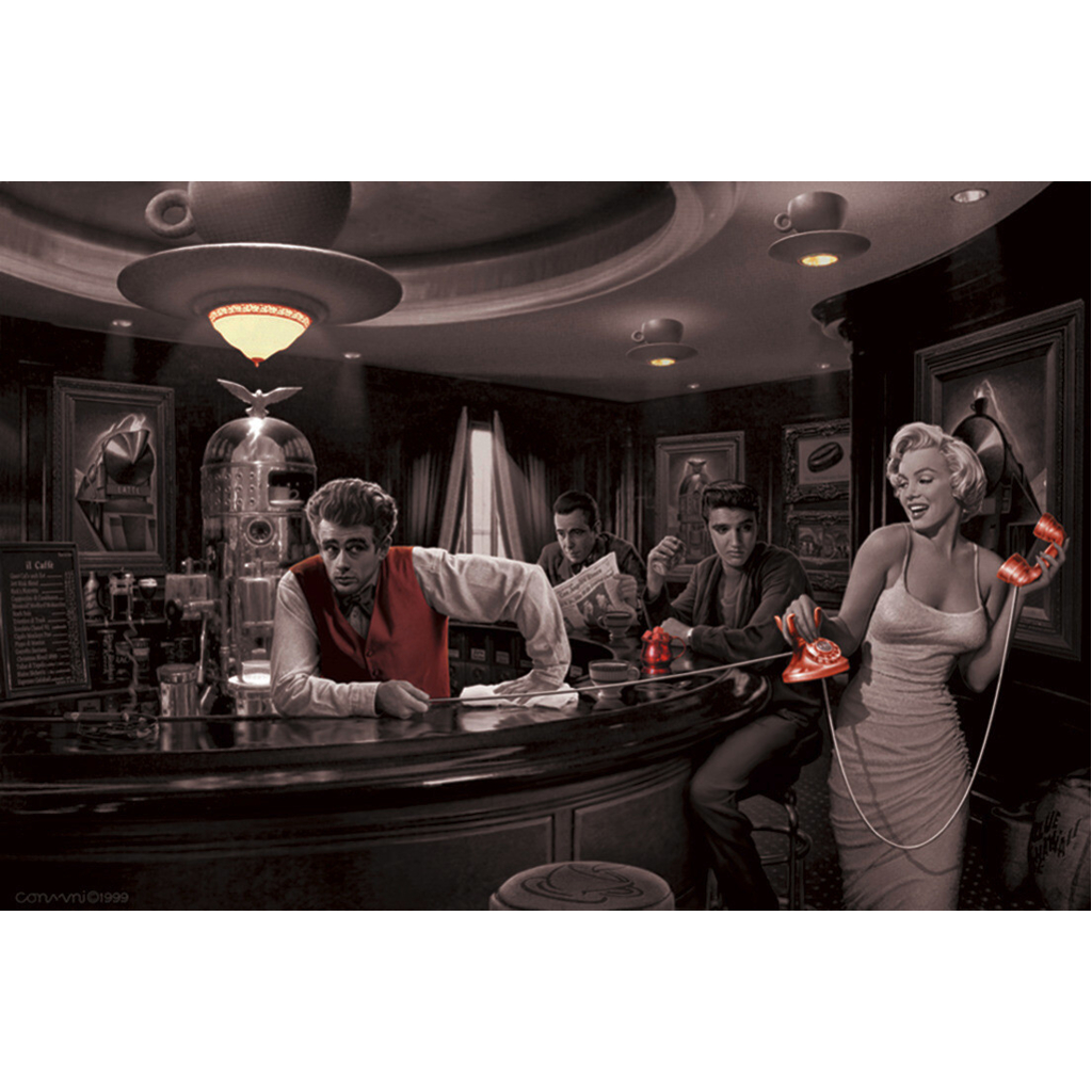 The Wall Wandbild James Dean B/L: ca. 58x90 cm