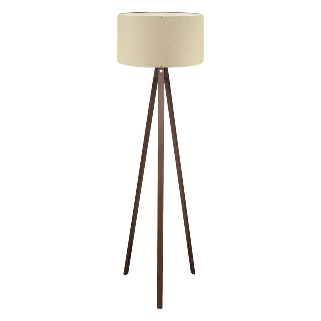 Opviq Stehlampe AYD-2935 beige PVC B/H/T/L/D: ca. 21x140x21x21x21 cm E27 1 Brennstellen