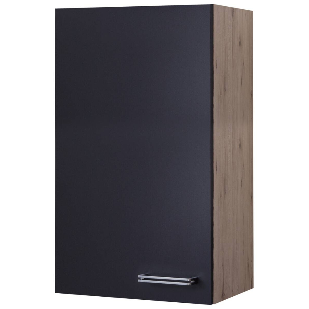 Hängeschrank Elva anthrazit strukturiert B/H/T: ca. 50x89x32 cm