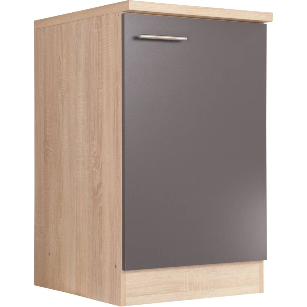 Spülenunterschrank Merle grau B/H/T: ca. 50x85x60 cm