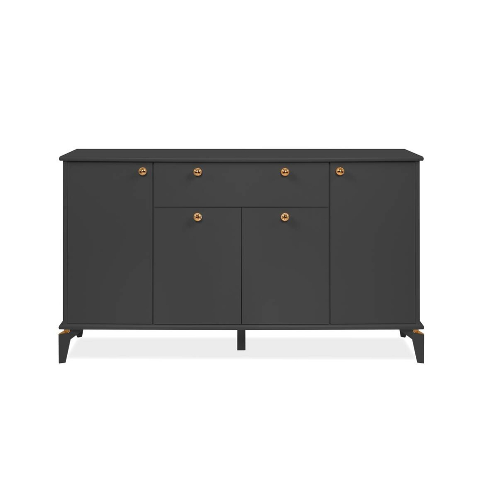 Sideboard Izmir anthrazit B/H/T: ca. 158x90x36 cm