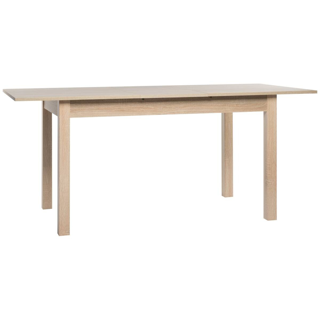 Esstisch Coburg Eiche Sonoma Optik schwarz B/H/T: ca. 140x77x80 cm