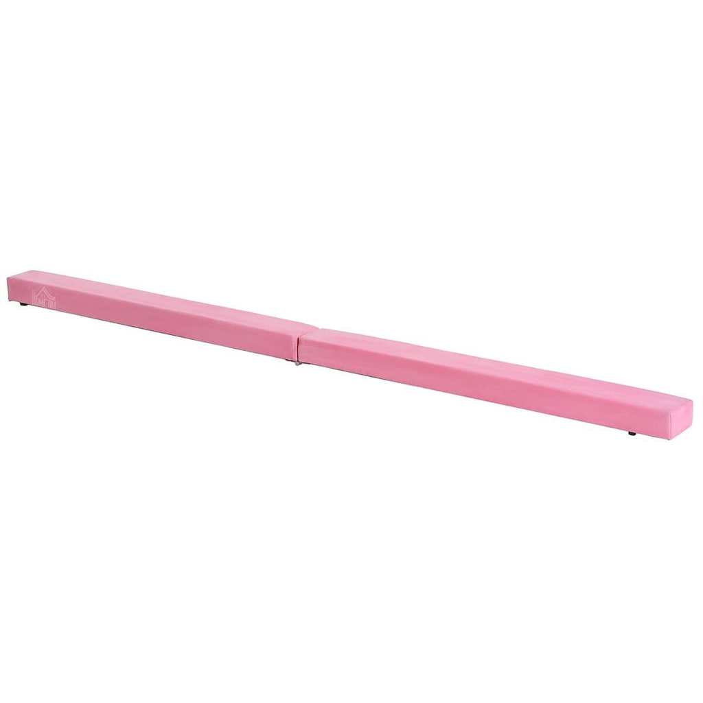 HOMCOM Fitness-Zubehör rosa Holz B/H/L: ca. 10x210x6,5 cm