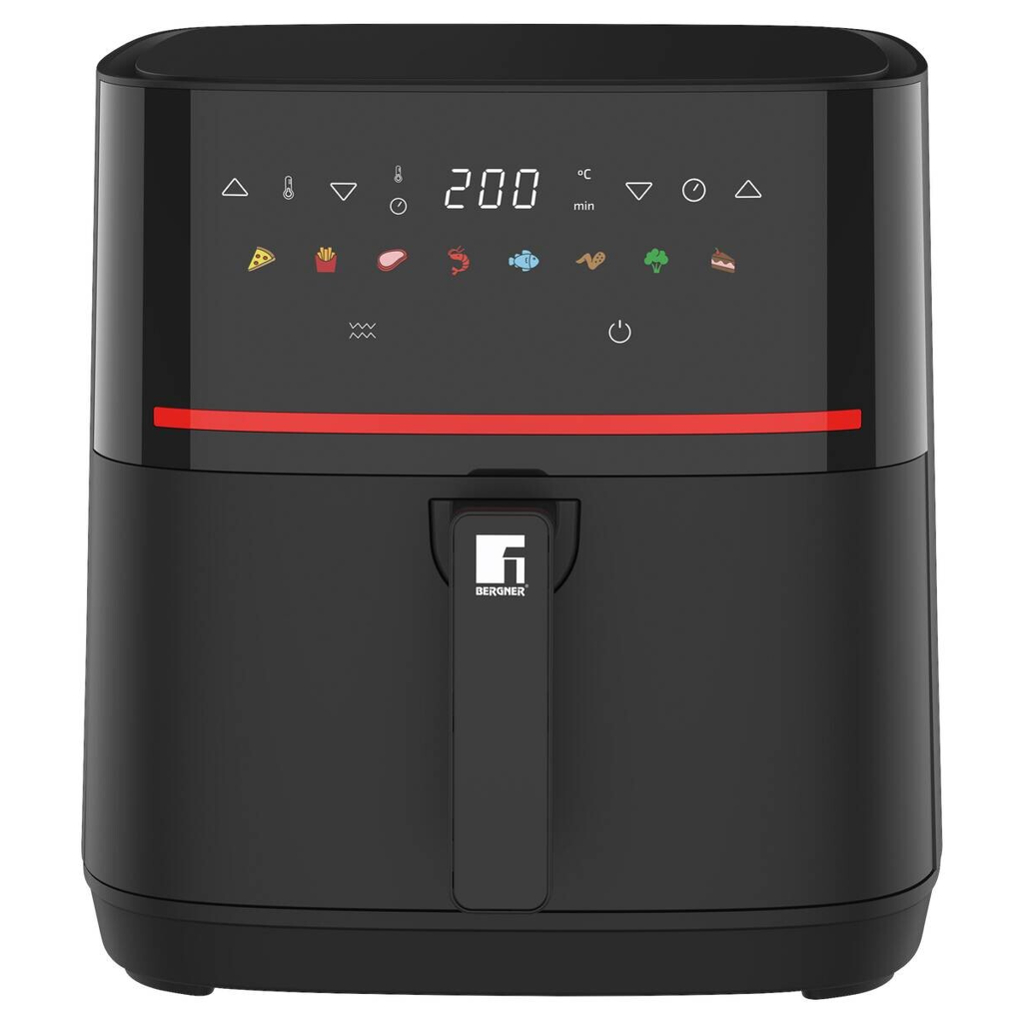 BERGNER Heißluftfritteuse BG-51275-BK
