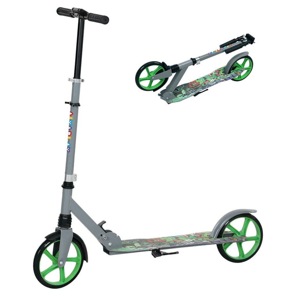 AIYAPLAY Kinderscooter grün B/H/L: ca. 38x103x94 cm
