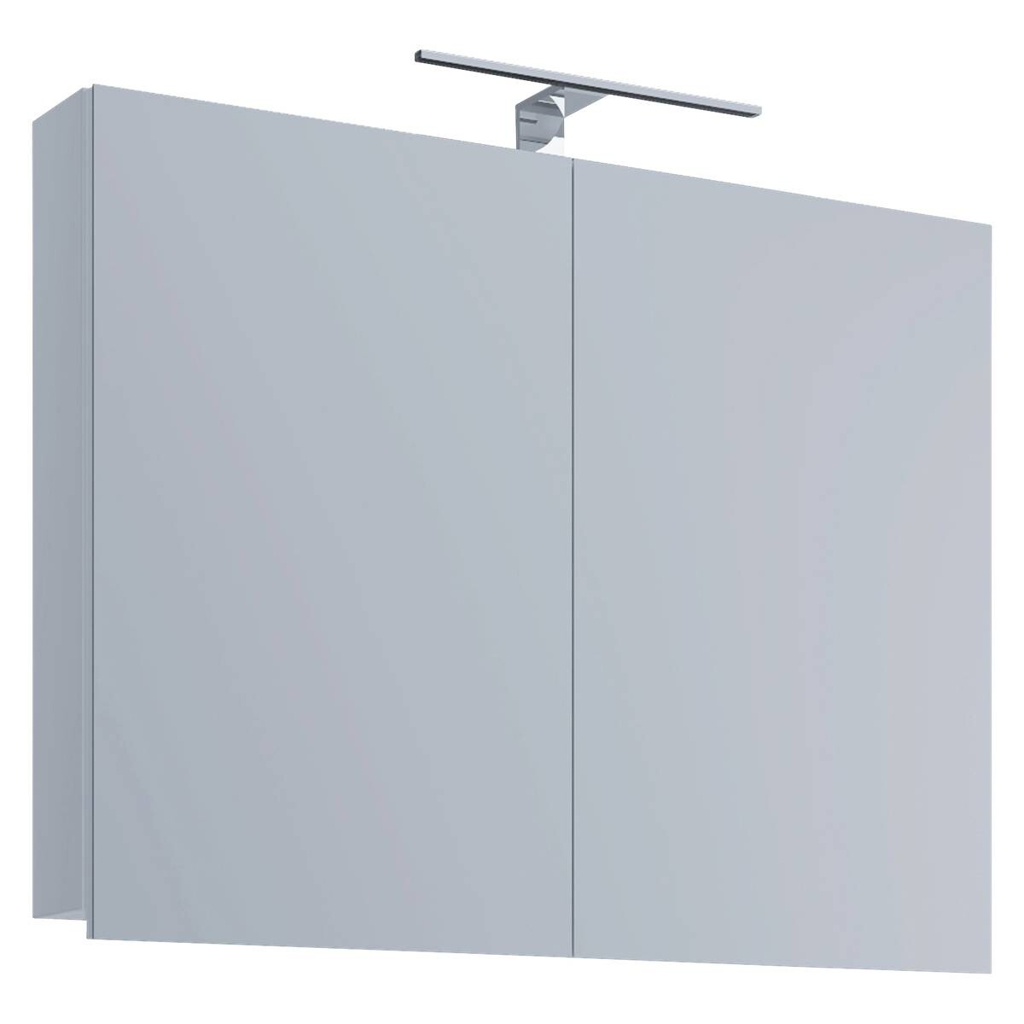Spiegelschrank Badinos weiß B/H/T: ca. 80x62x12 cm