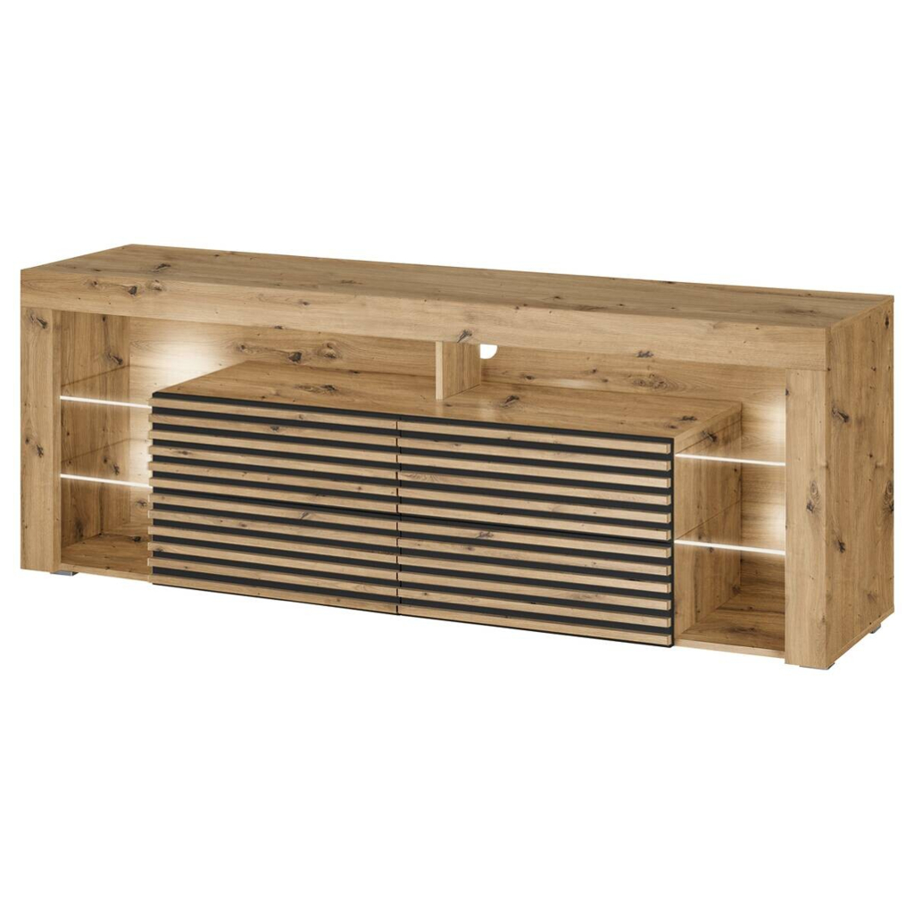 TV-Lowboard Goal 2.0 Eiche Artisan Nachbildung B/H/T: ca. 179x67x44 cm