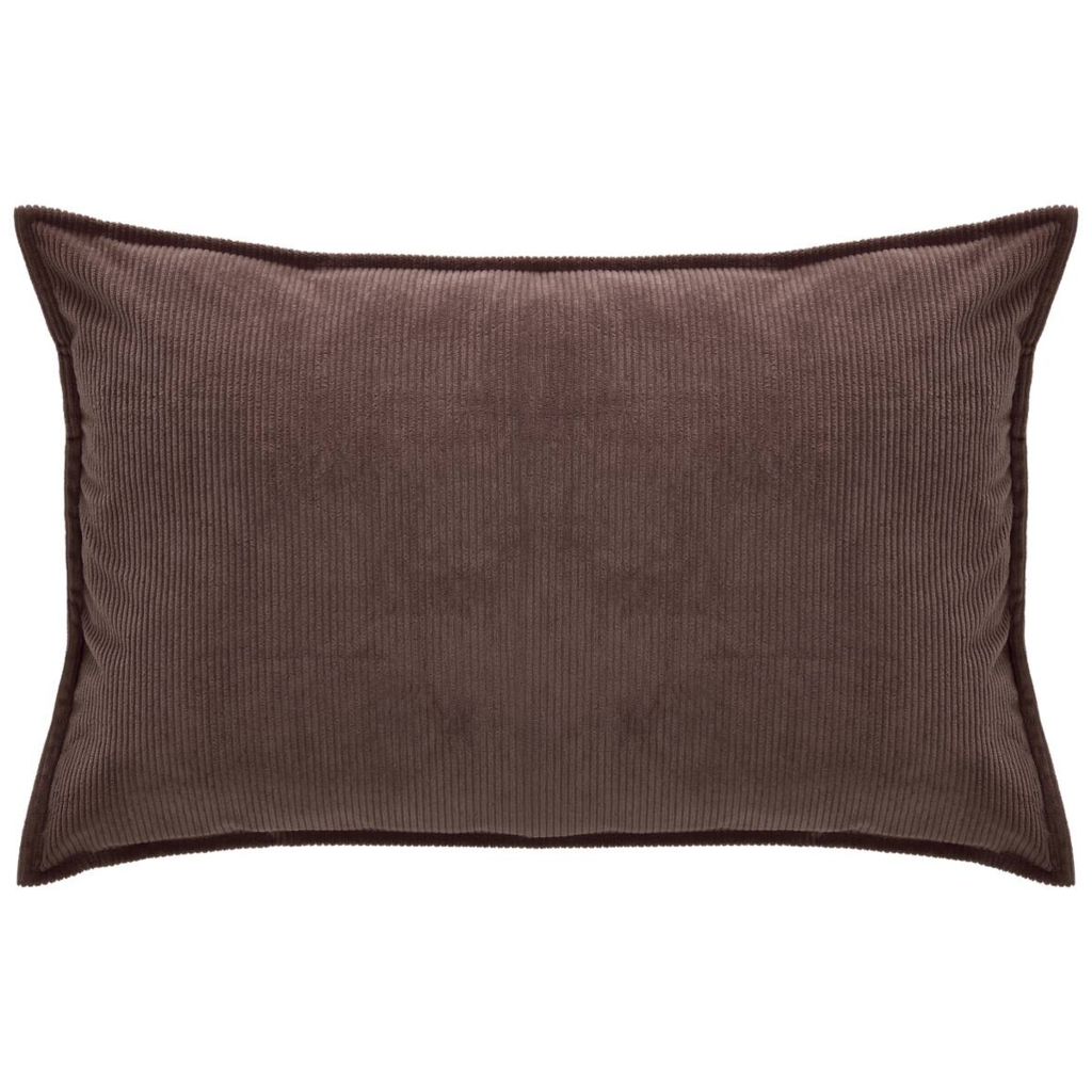 Dekokissen mokka Polyester B/L: ca. 40x60 cm