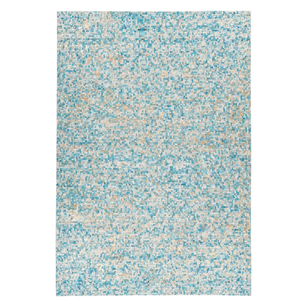 Arte Espina Flachflorteppich Finish 125 hellblau B/H/L: ca. 200x0,5x290 cm
