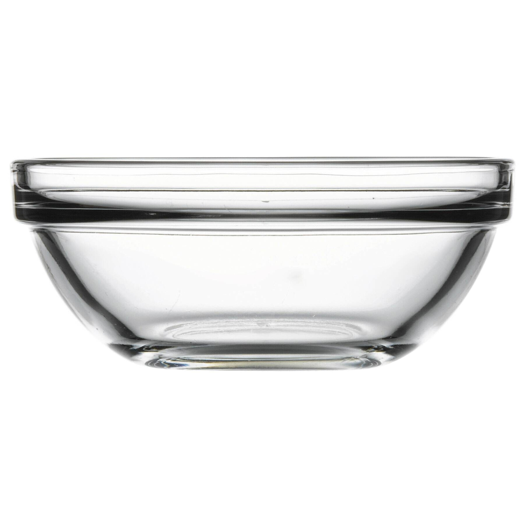 van Well Schale transparent Glas