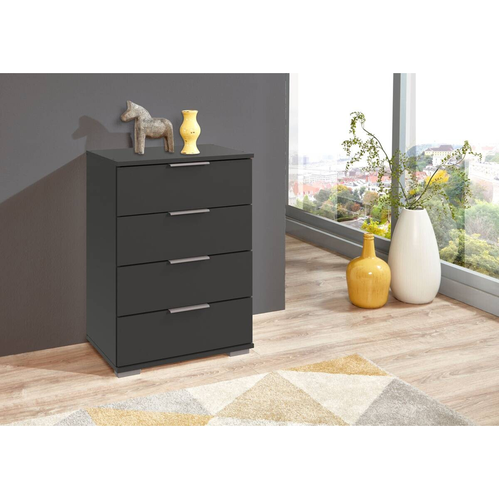 Nachtkonsole Easy Plus Graphit B/H/T: ca. 52x74x38 cm