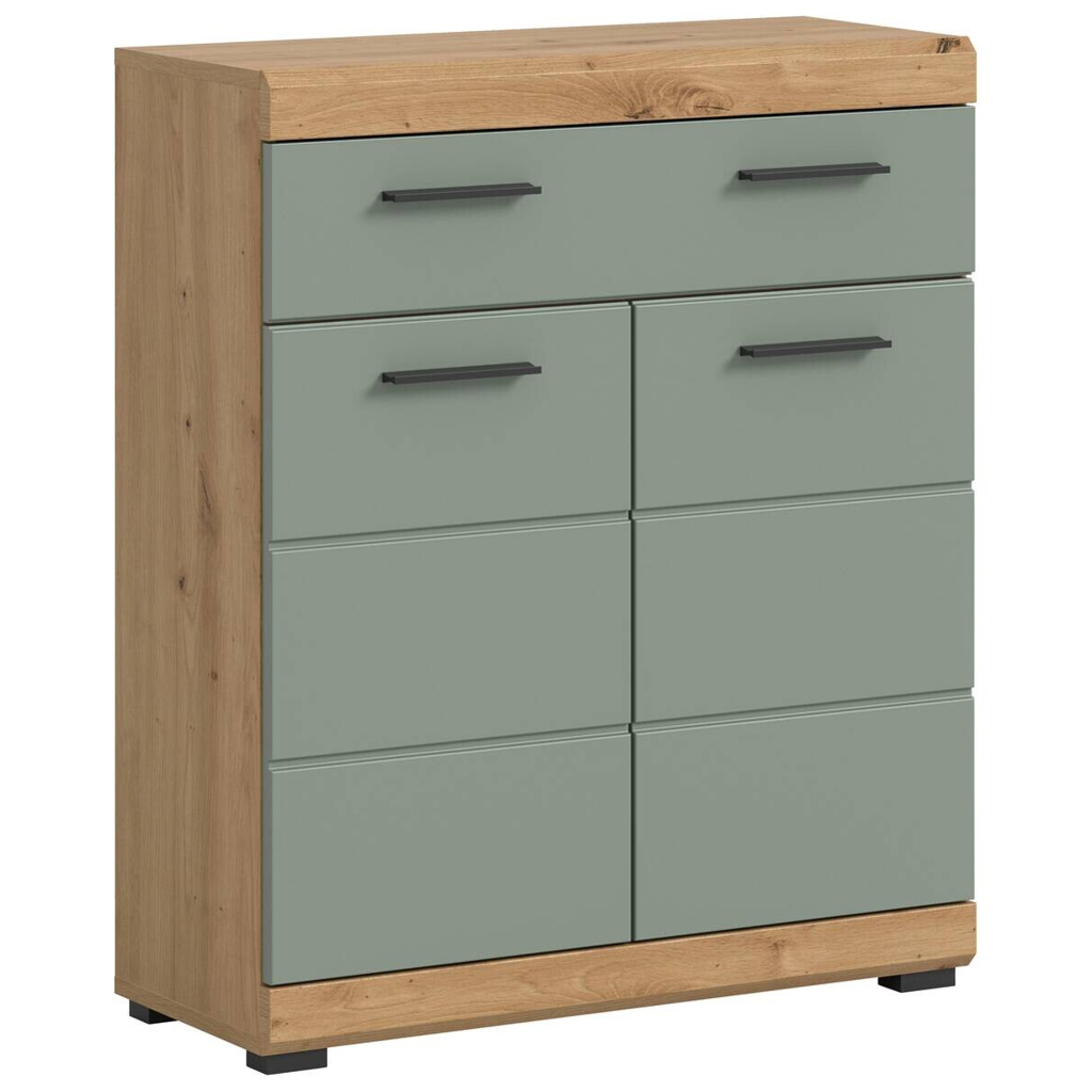 Schrank Scout Eiche Artisan Nachbildung salbei Nachbildung B/H/T: ca. 74x88x31 cm