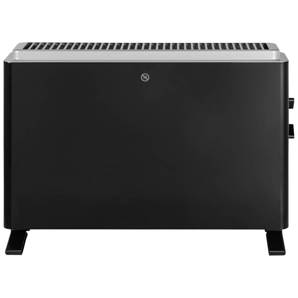 Konvektor Heizung NDK20-21A schwarz Metall B/H/T: ca. 53x38x17 cm ca. 2000 W