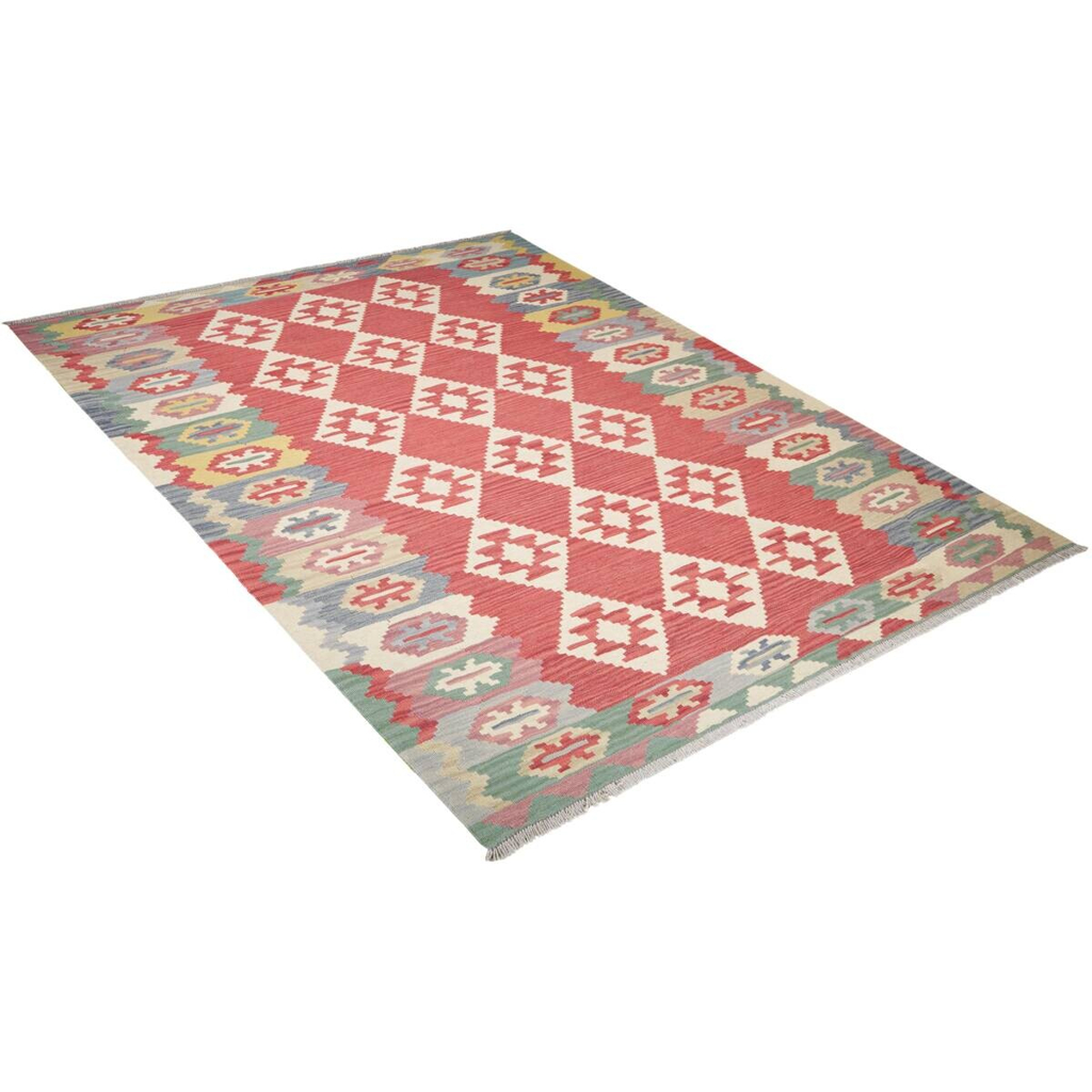 PersaTepp Teppich Kelim Gashgai bunt B/H/L: ca. 180x1x238 cm