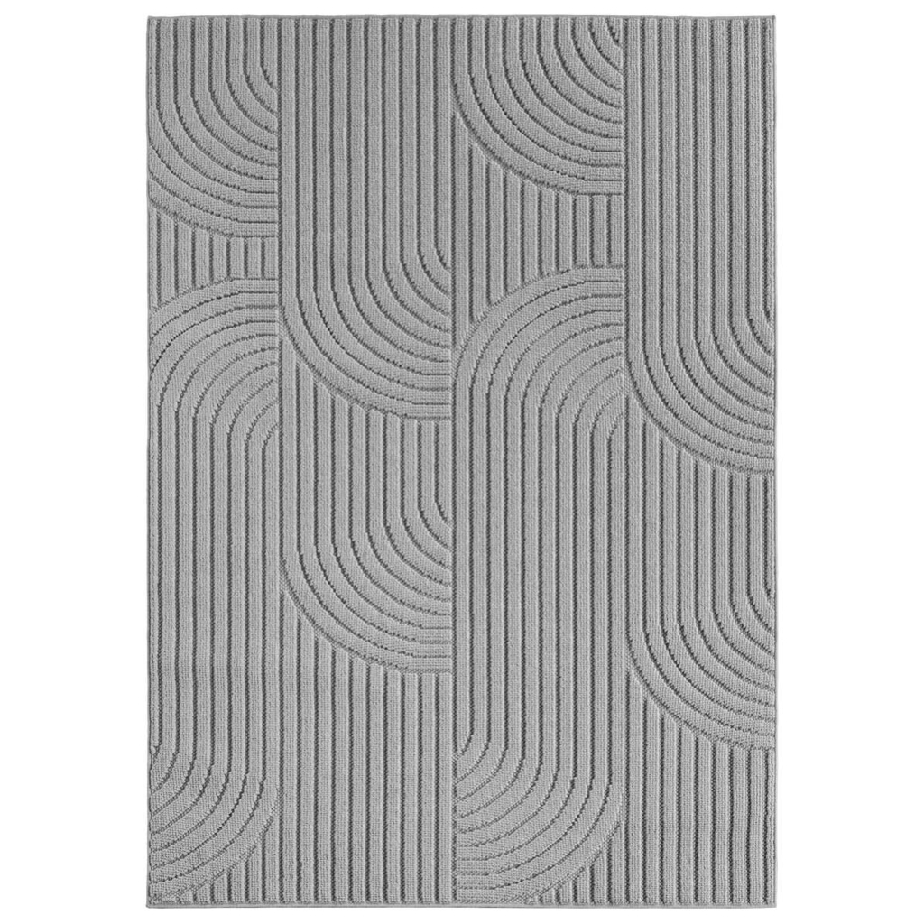 Ayyildiz Kurzflorteppich HELIX silber B/H/L: ca. 80x0,7x250 cm